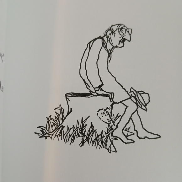 Children's Book The Giving Tree 1st Edition Six Lines Copyright 1964 Hardcover - Picture 6 of 11